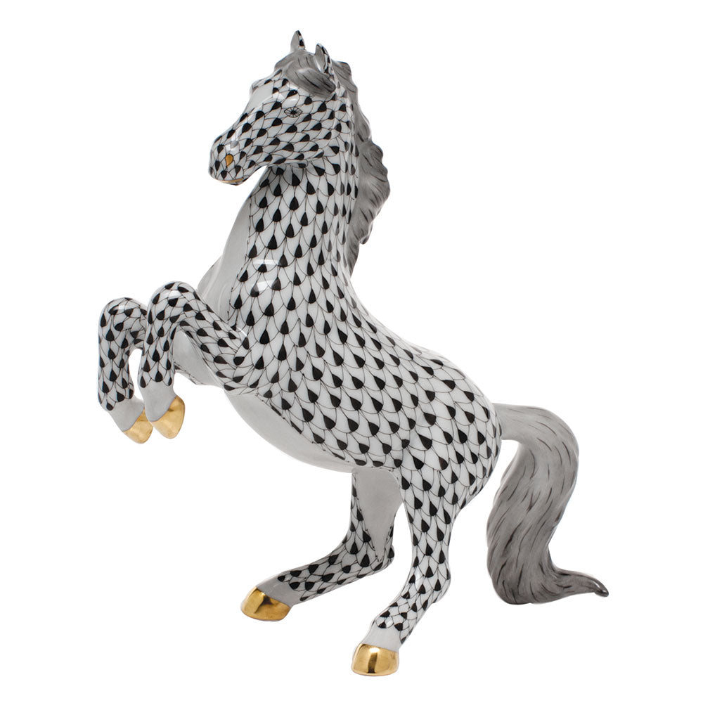 Prancing Horse — Black