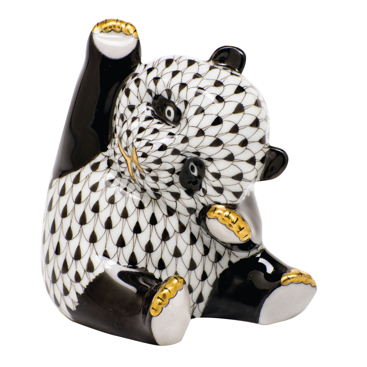 Playful Panda — Black