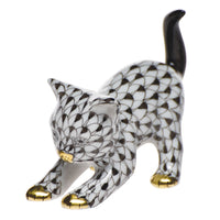 Stretching Kitty — Black