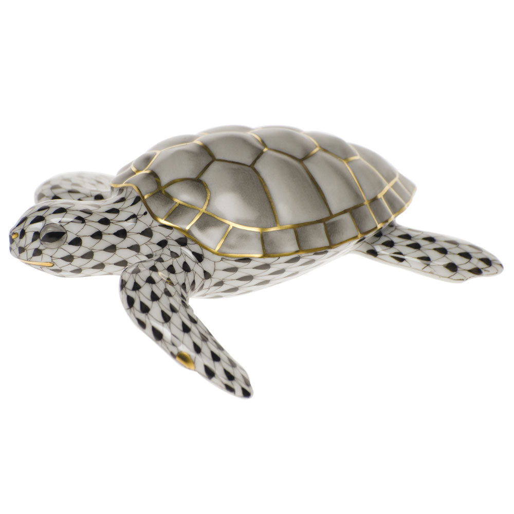 Loggerhead Turtle — Black