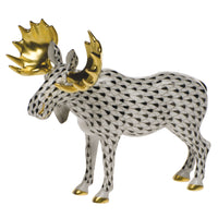Standing Moose — Black
