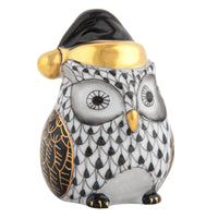 Winter Owl — Black