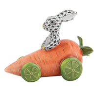 Carrot Car Bunny — Black