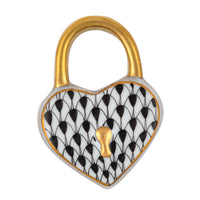 Heart Lock — Black