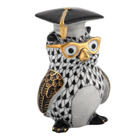 Graduation Owl — Black