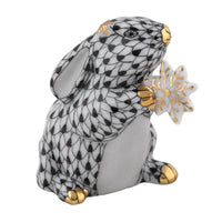 Snowflake Bunny — Black
