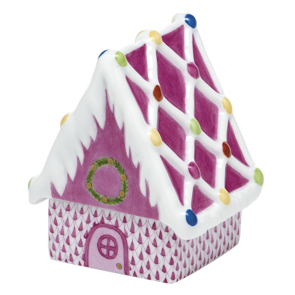 Gingerbread House — Raspberry