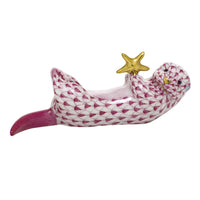 Sea Otter with Starfish — Raspberry