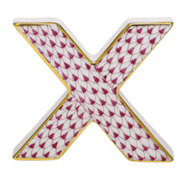 Letter X — Raspberry