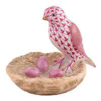 Bird with Nest — Raspberry