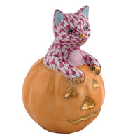 Jack O Lantern Kitty — Raspberry
