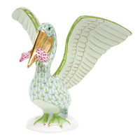 Pelican with Fish — Keylime & Raspberry