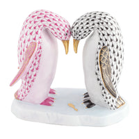 Pair of Penguins — Black & Raspberry