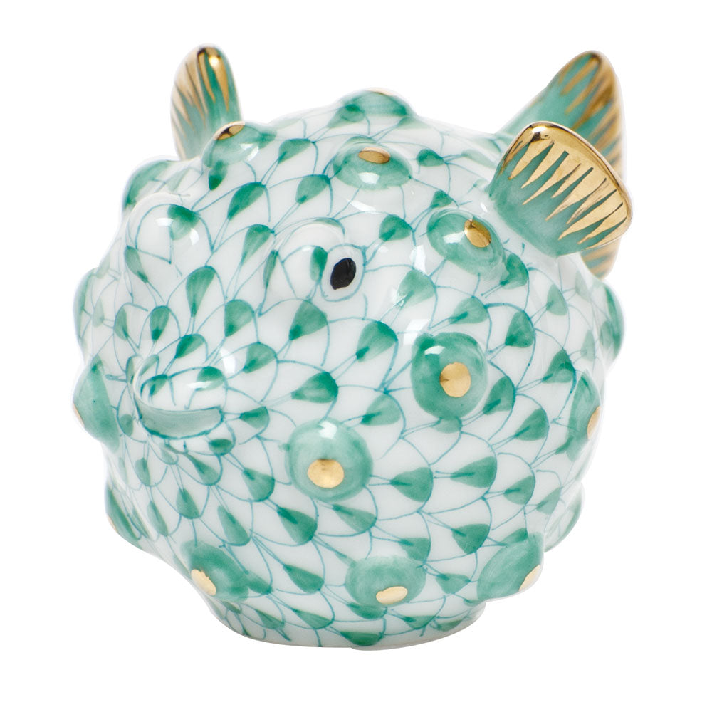 Puffer Fish — Green