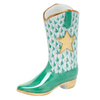 Cowboy Boot — Green