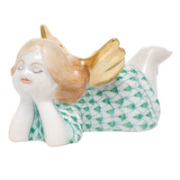Tranquility Lying Angel — Green