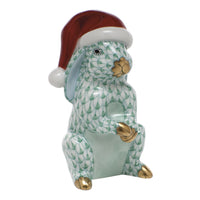 Santa Bunny — Green