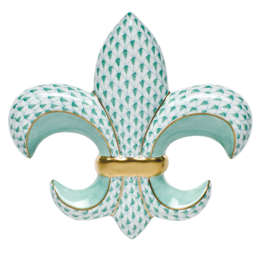 Fleur De Lis — Green