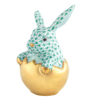 Hatching Bunny — Green