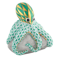 Octopus On Rock — Green