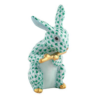 Flute Bunny — Green