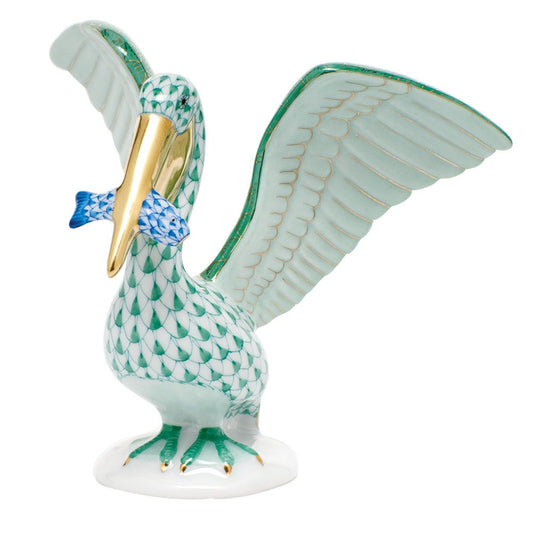 Herend Pelican with Fish