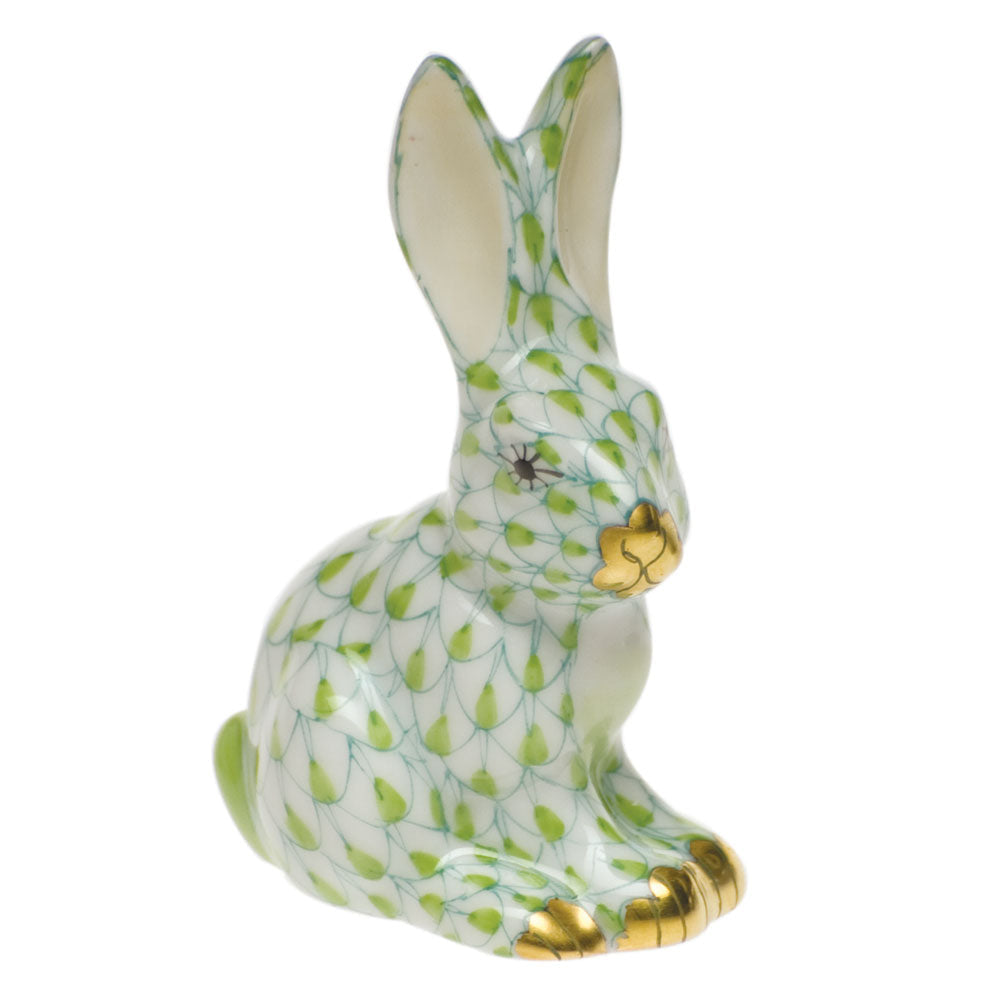 Miniature Sitting Rabbit — Keylime