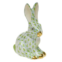 Miniature Sitting Rabbit — Keylime