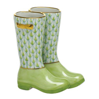 Pair of Rain Boots — Keylime