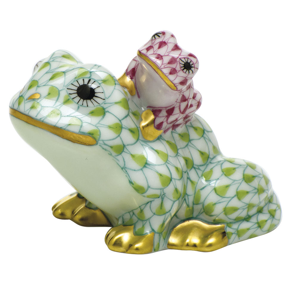 Mother and Baby Frog — Keylime & Raspberry