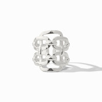 Julie Vos Sterling Sahara Statement Ring, Silver