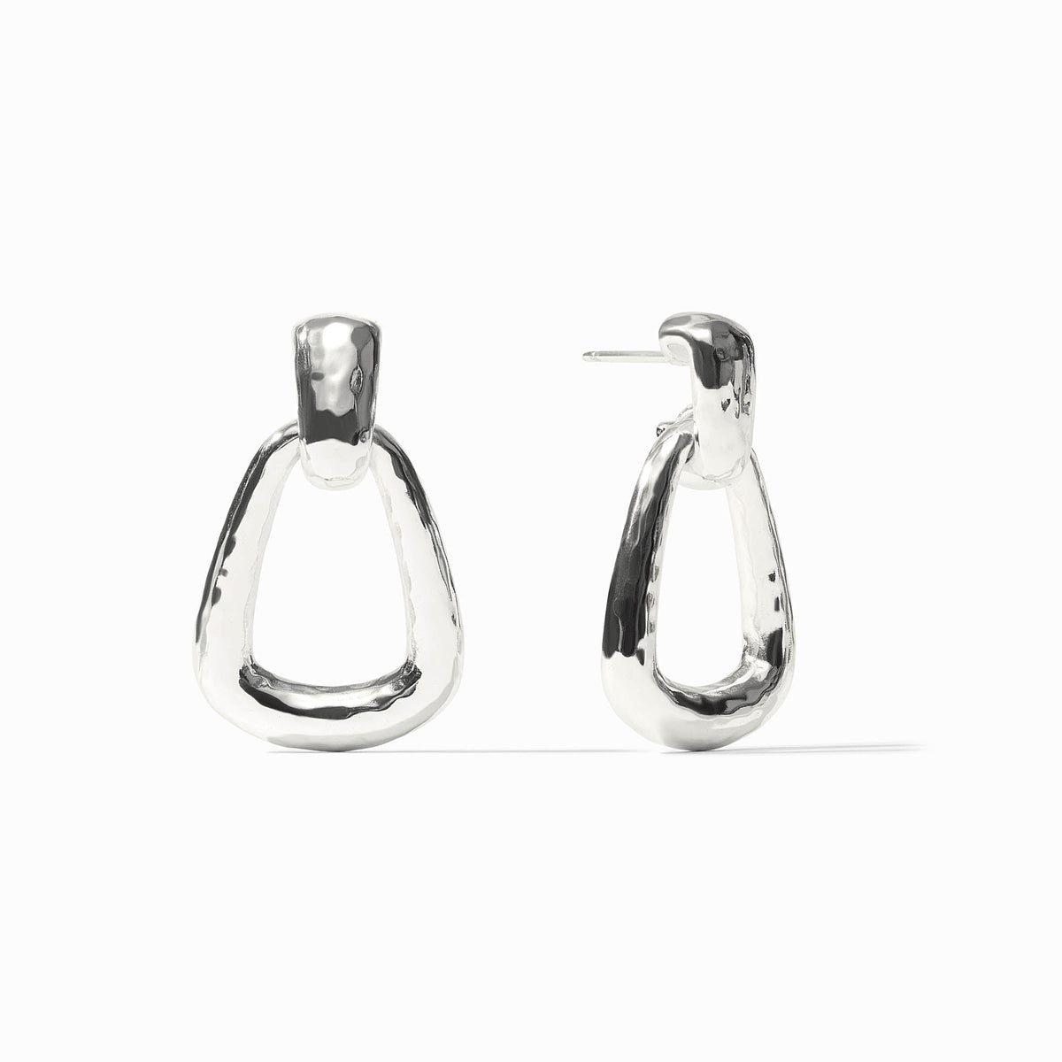 Julie Vos Sterling Sahara Demi Doorknocker Earring