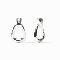 Julie Vos Sterling Sahara Demi Doorknocker Earring