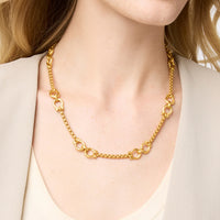 Gold Saratoga Demi Link Necklace