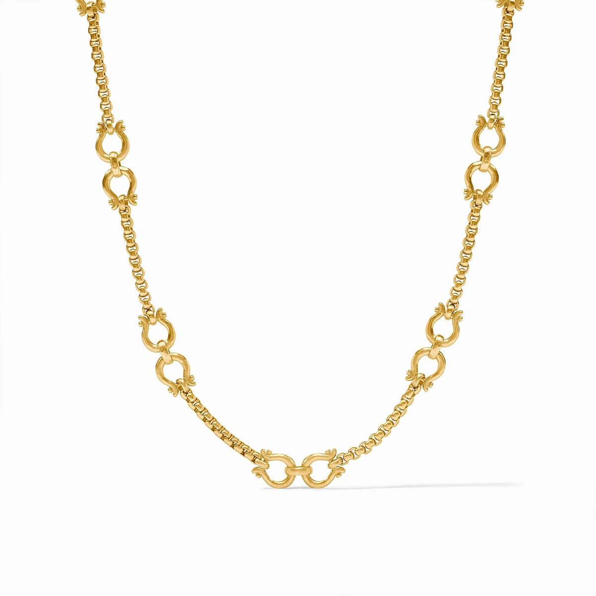 Gold Saratoga Demi Link Necklace