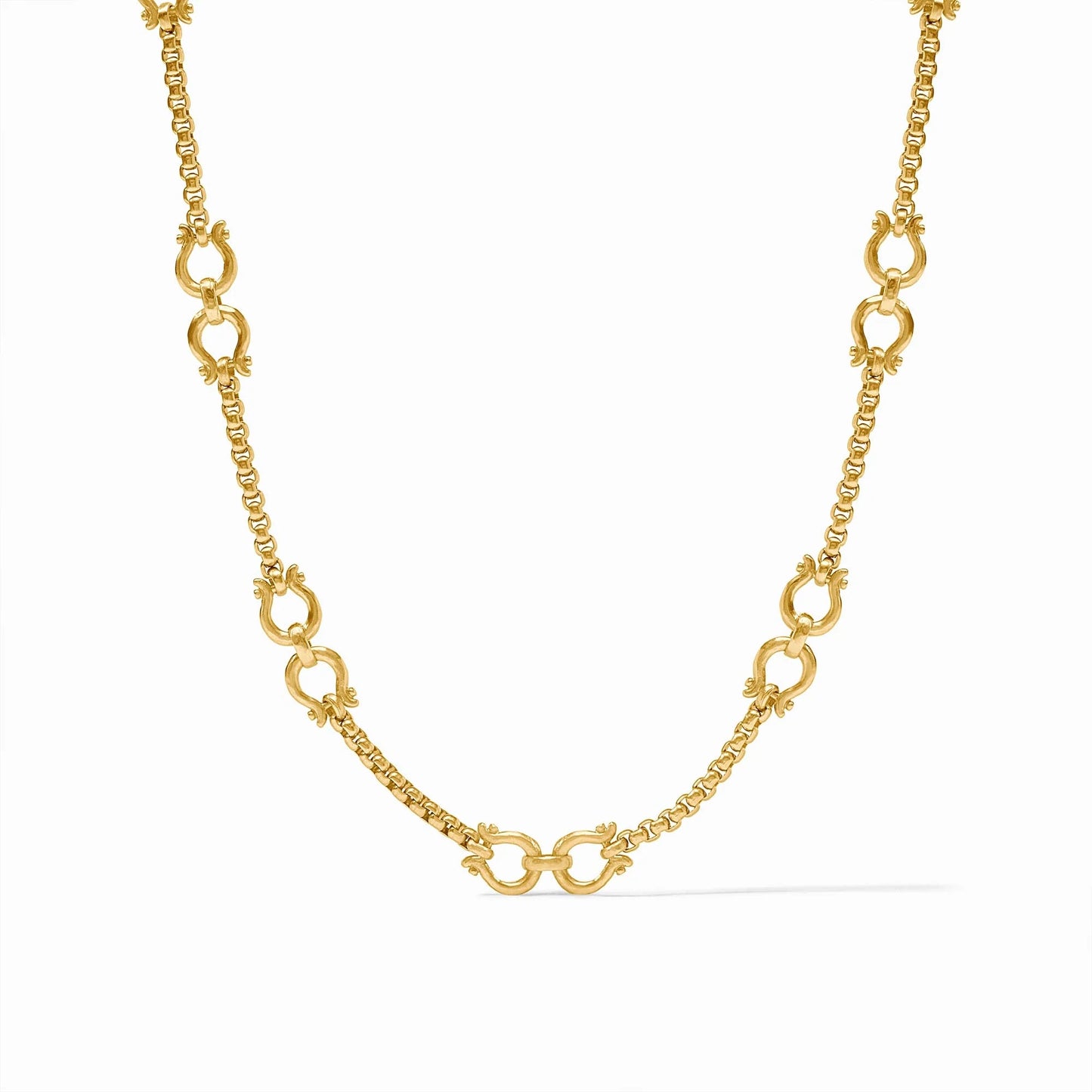 Gold Saratoga Demi Link Necklace