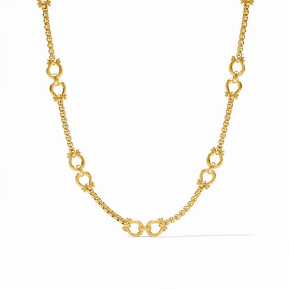Gold Saratoga Demi Link Necklace