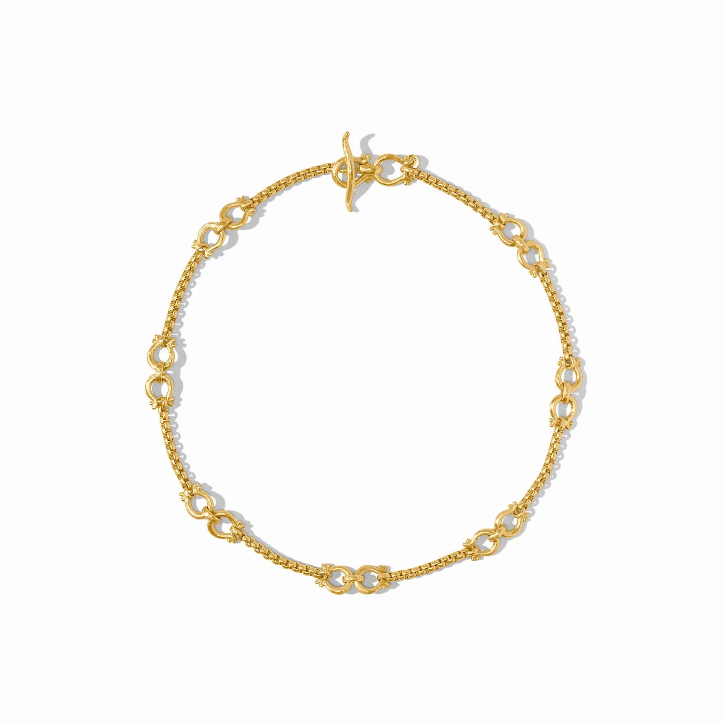 Gold Saratoga Demi Link Necklace