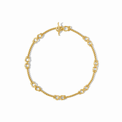 Gold Saratoga Demi Link Necklace