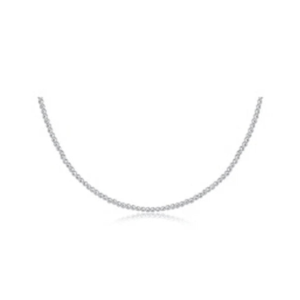 choker classic sterling 2mm bead