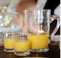Berry & Thread Glass Pitcher