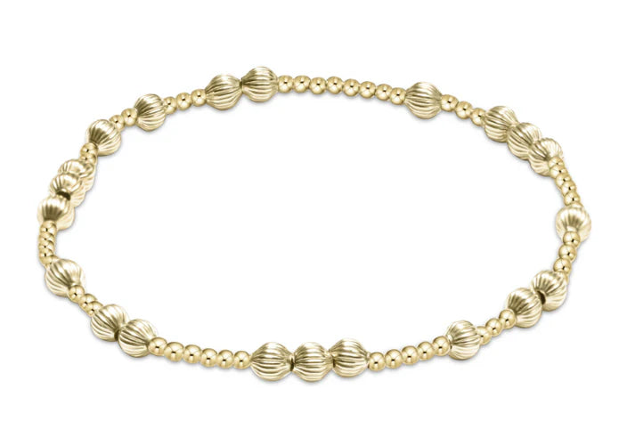 Hope Unwritten Dignity Gold Bead Bracelet