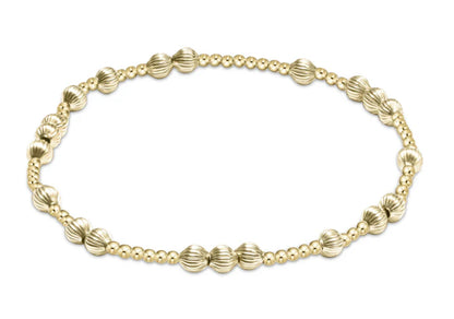 Hope Unwritten Dignity Gold Bead Bracelet