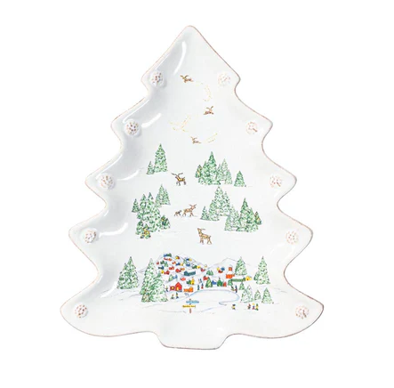 Berry & Thread North Pole 10" Tree Tray