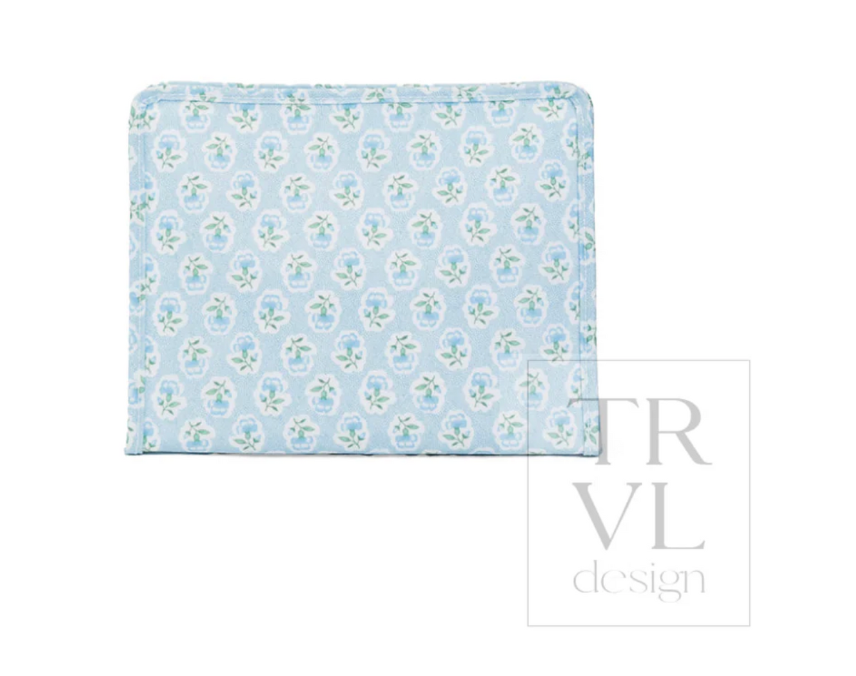 Large Roadie - Petite Fleur Blue
