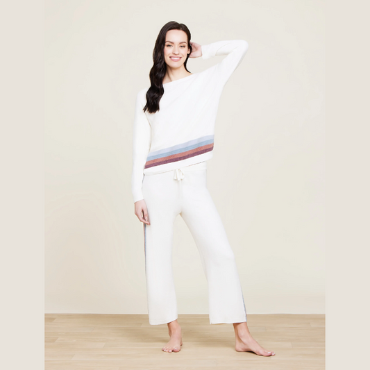 CozyChic Ultra Lite® Multi Stripe Pullover
