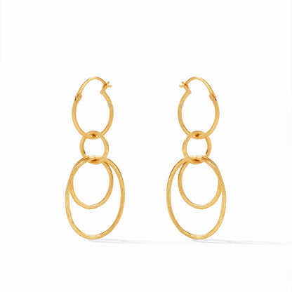 Gold Simone 3-in-1 Earring