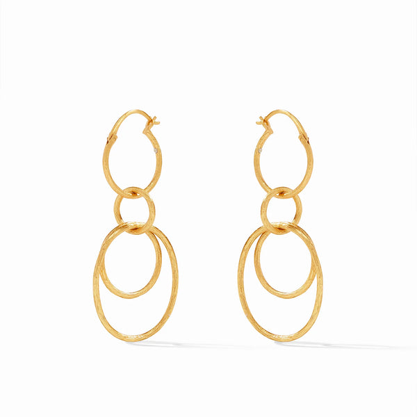 Gold Simone 3-in-1 Earring