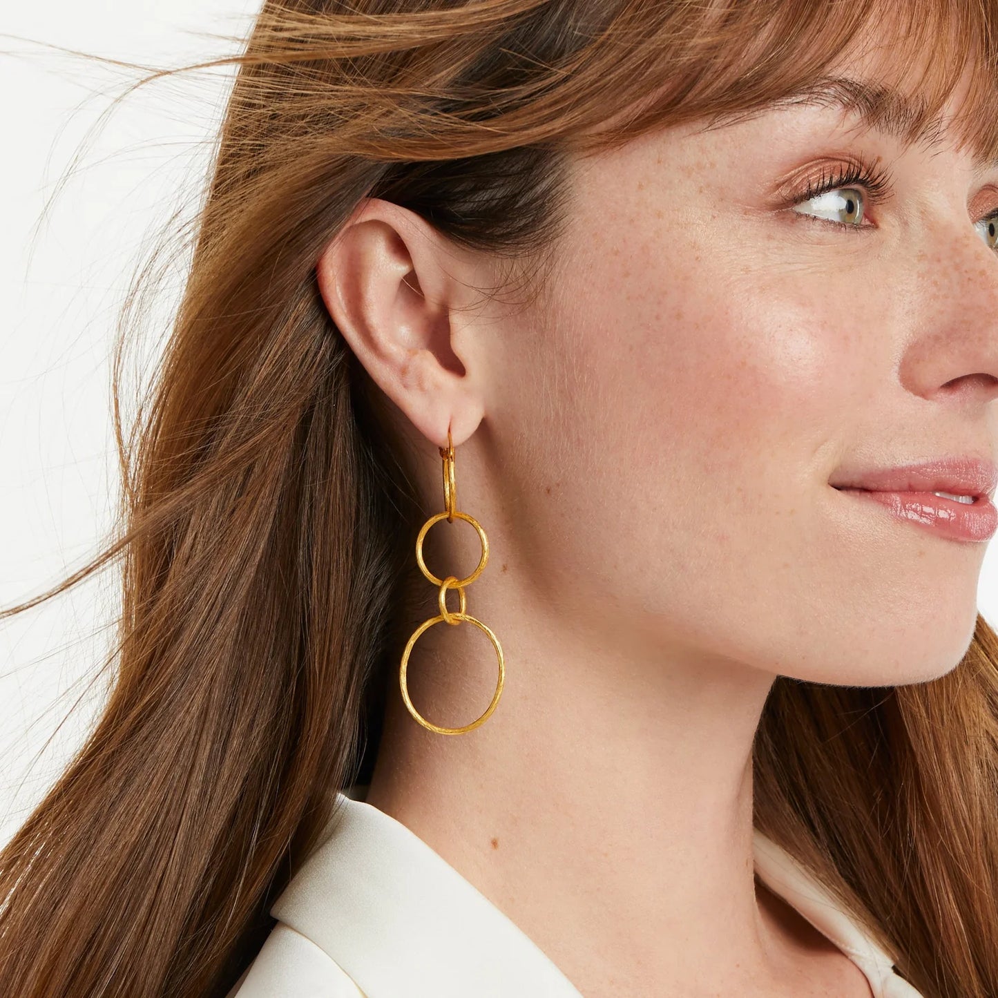 Gold Simone 3-in-1 Earring