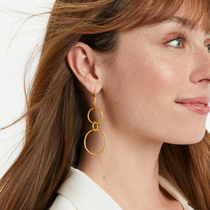 Gold Simone 3-in-1 Earring
